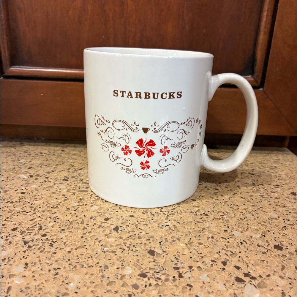 2/$25 Starbucks 2009 Festive Pinwheel Mug. - Picture 3 of 6